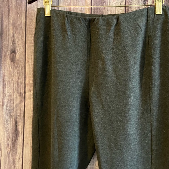 J Jill Size 1X Dark Gray Ponte Leggings - Picture 2 of 6
